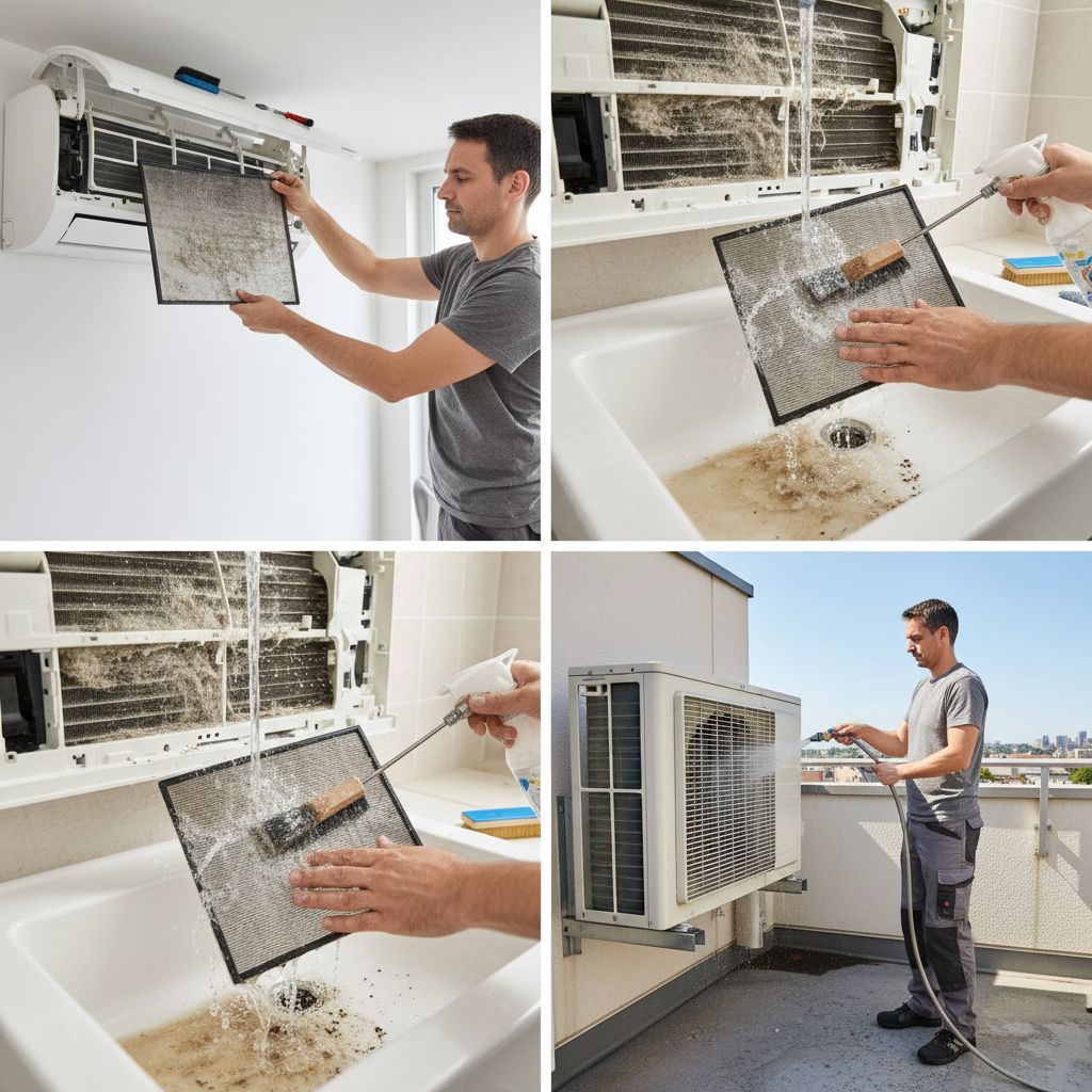 Уход за Кондиционером: Чистые Фильтры, Дезинфекция, Обслуживание